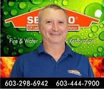 Miguel Perez, team member at SERVPRO of Claremont, Sunapee, Newfound Lake