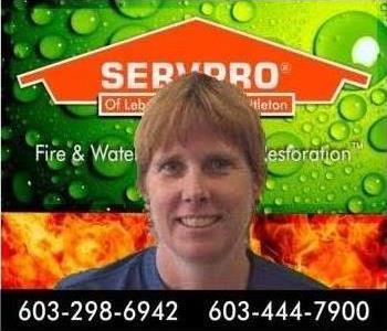 Melanie Perez, team member at SERVPRO of Claremont, Sunapee, Newfound Lake